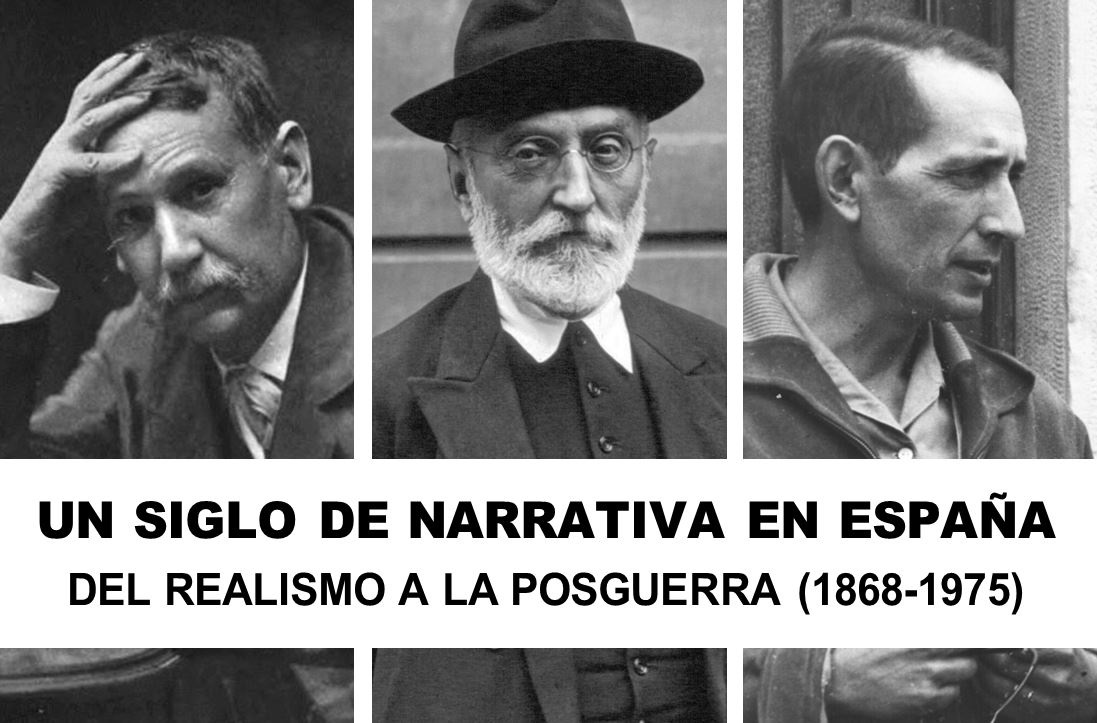 Un siglo de narrativa en España: del Realismo a la Posguerra (1868-1975)