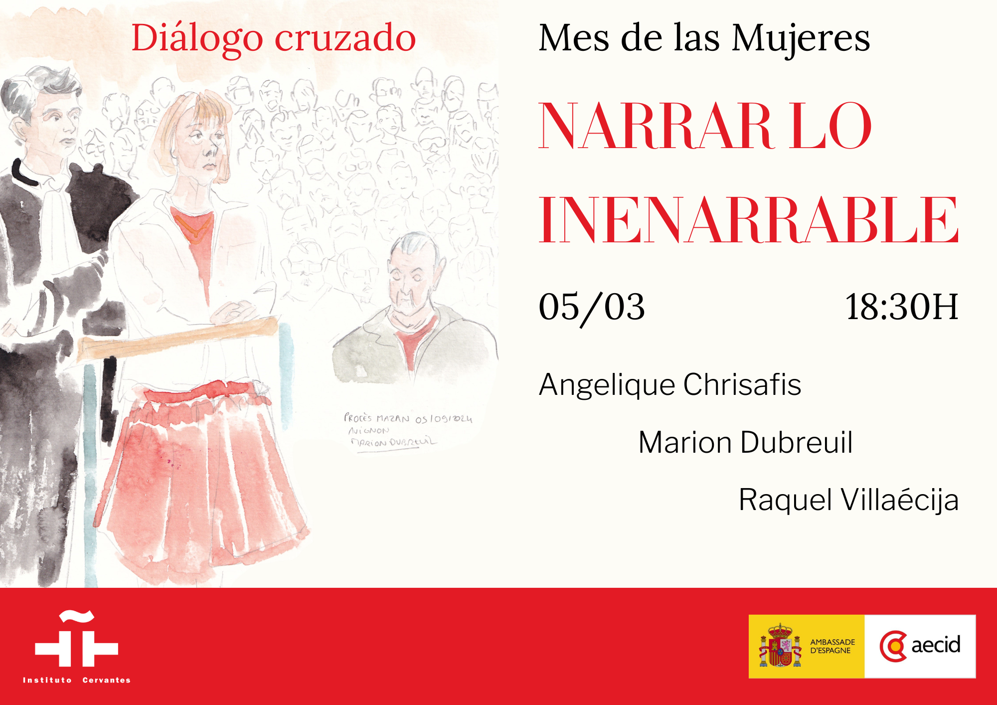 Diálogo Cruzado: «Narrar lo inenarrable»