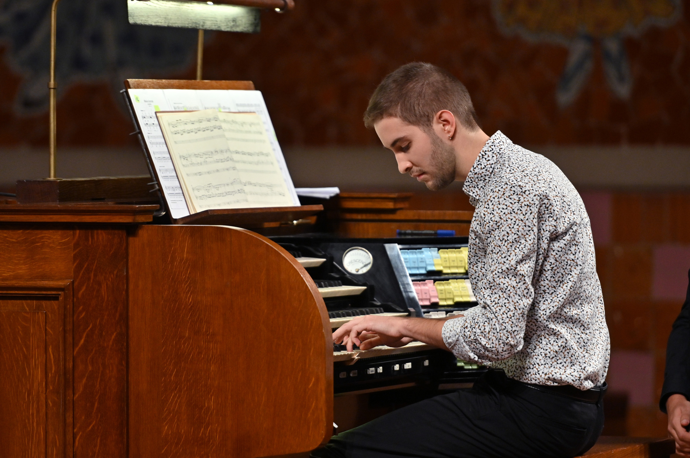 Joan Seguí Mercadal, música de órgano en el Opus Amadeus Festival