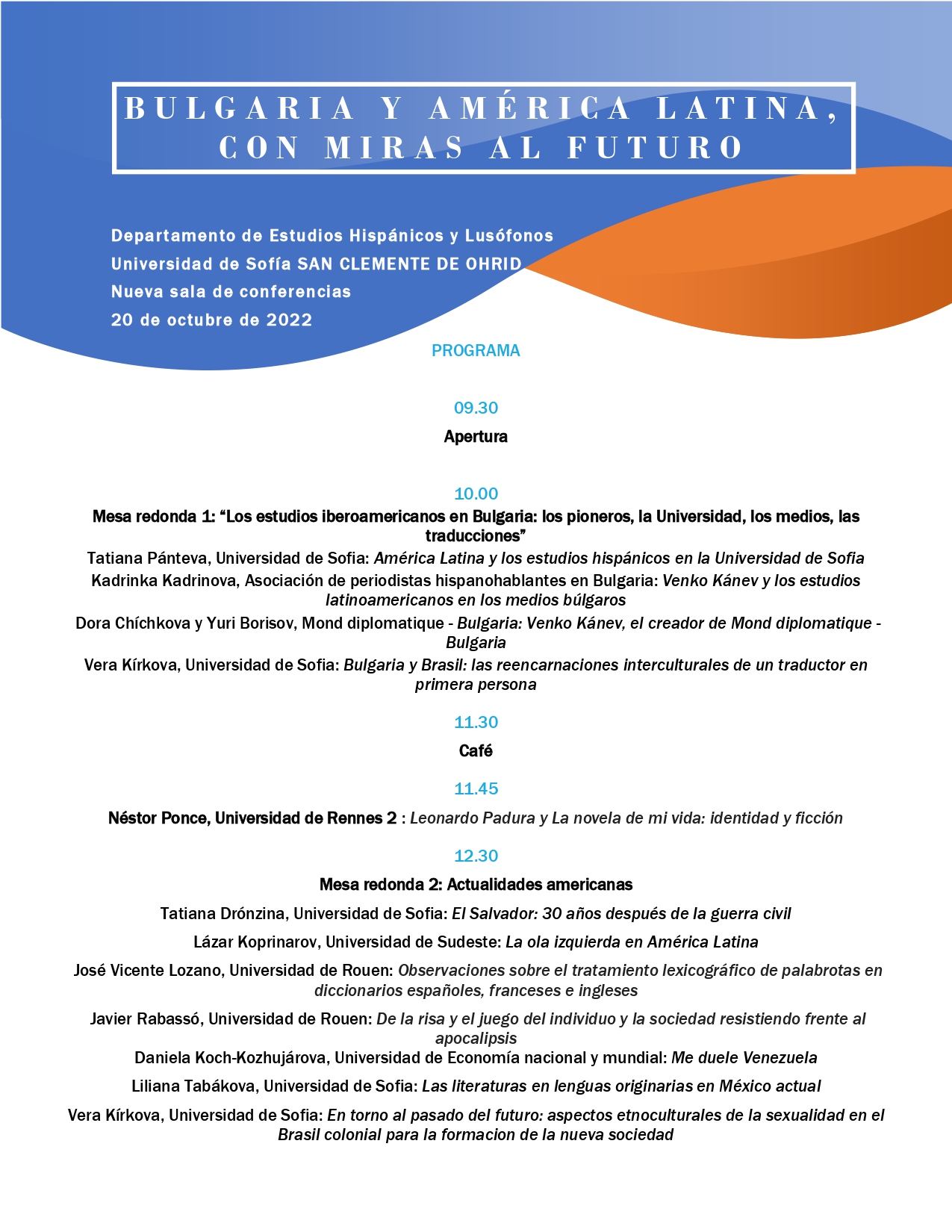 Bulgaria y América Latina con miras al futuro