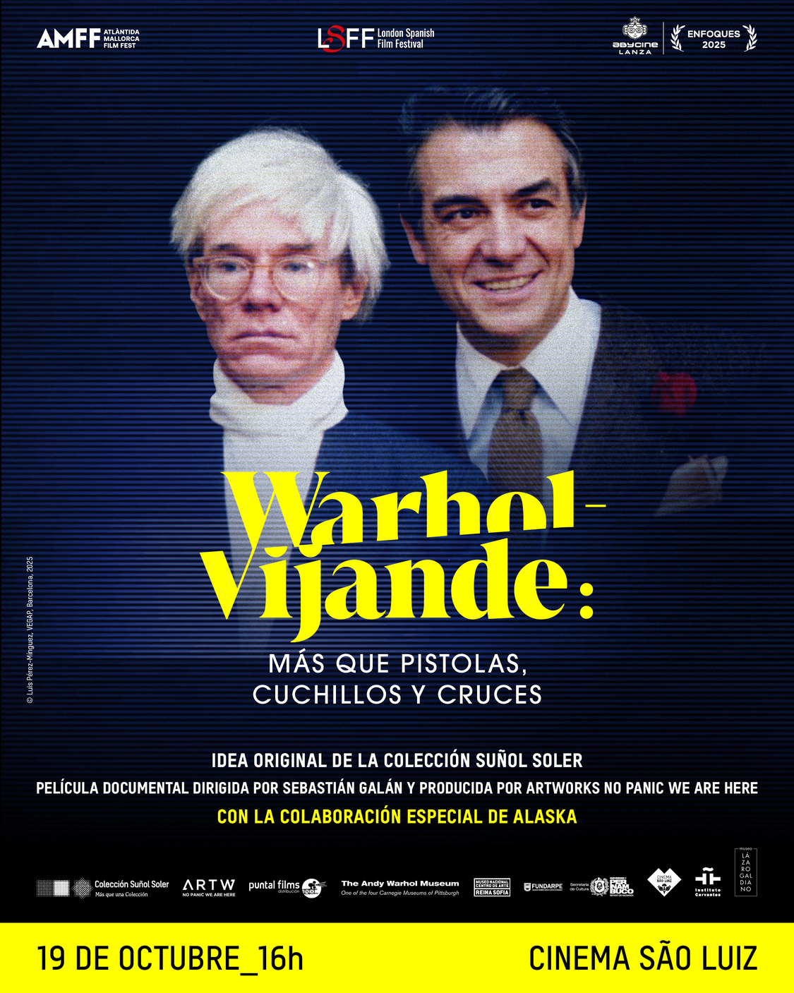 Warhol-Vijande: Más que Pistolas, Cuchillos y Cruces