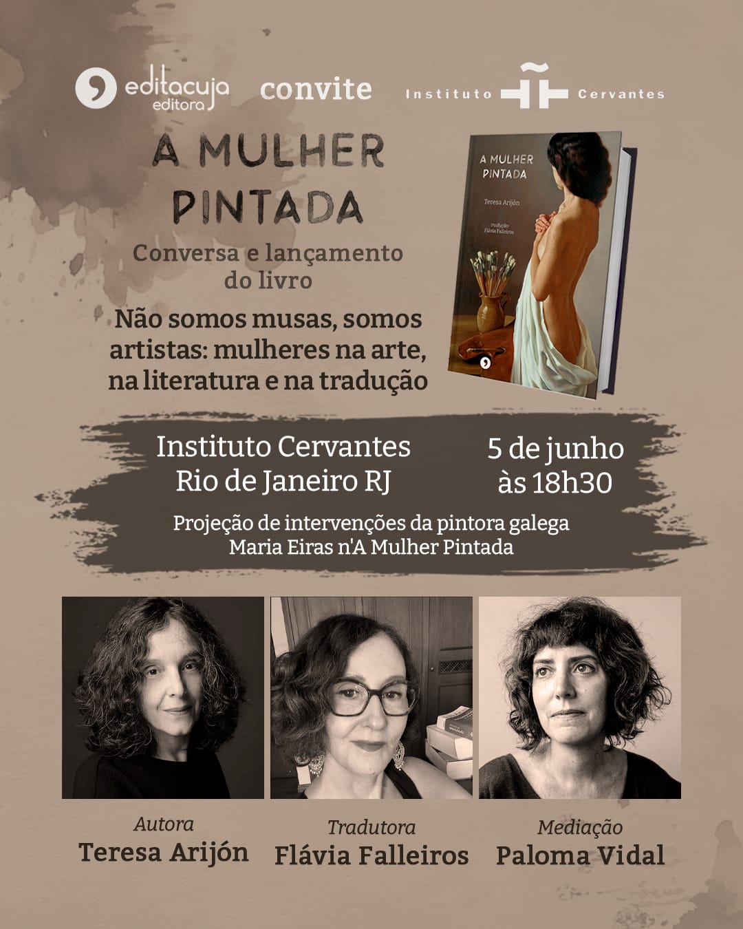 La mujer pintada: arte, literatura, traducción