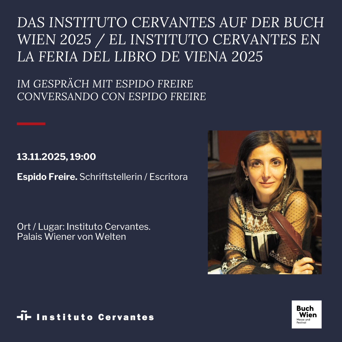 Conversando con Espido Freire