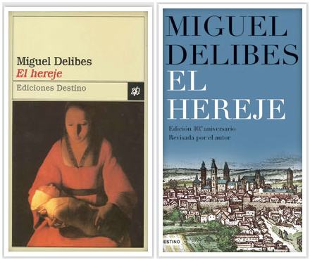 Leemos en la biblioteca El hereje, de Miguel Delibes 