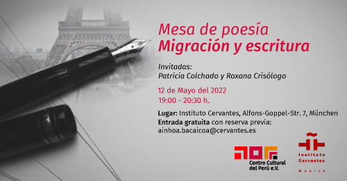 Mesa de poesía, migración y escritura