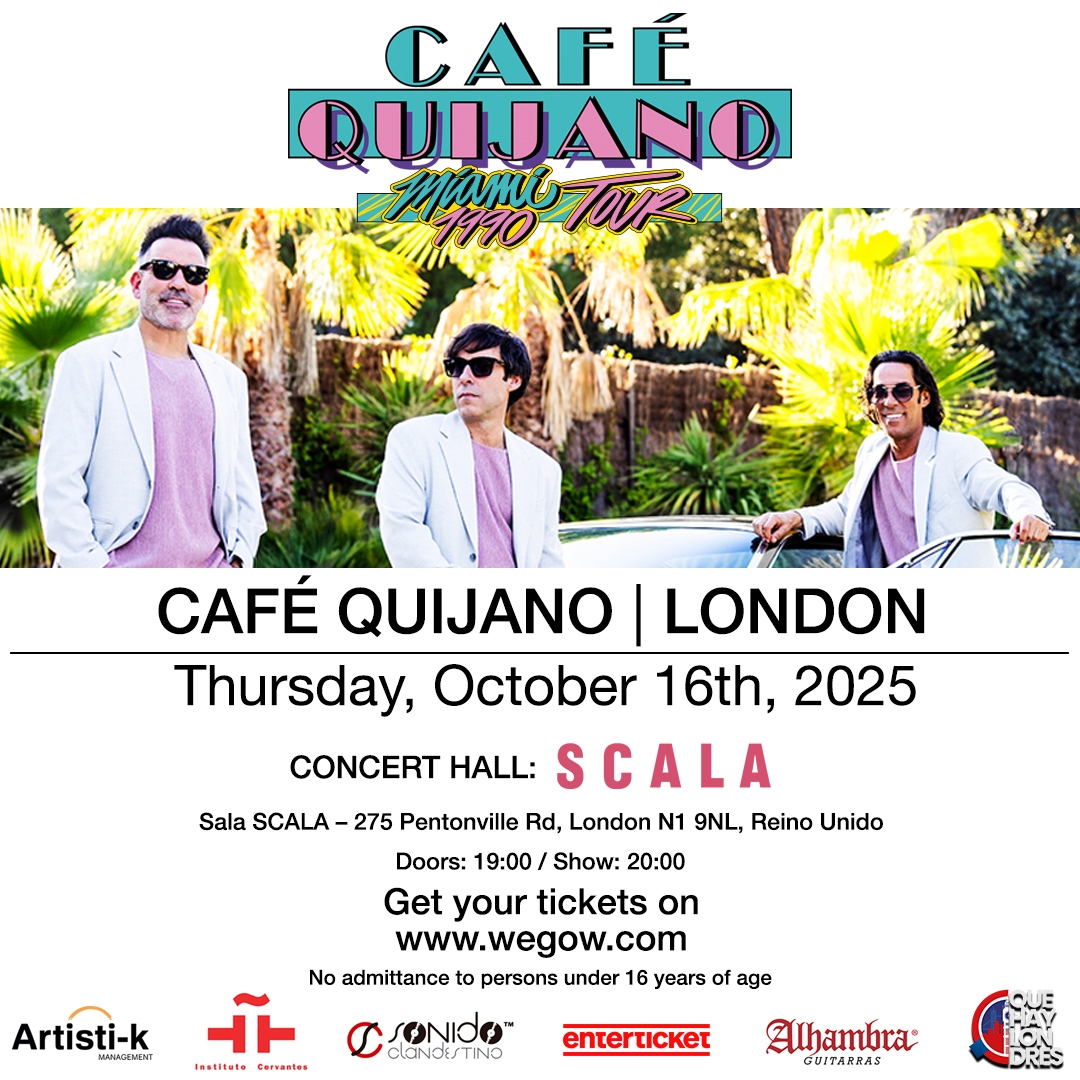 Café Quijano . Miami 1990 tour