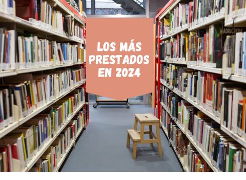 Los libros más prestados en 2024