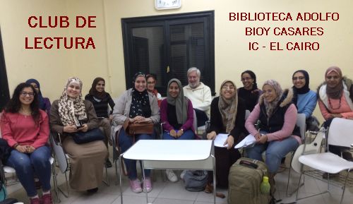 Club de lectura de la Biblioteca Adolfo Bioy Casares del IC de El Cairo, curso 2018-2019