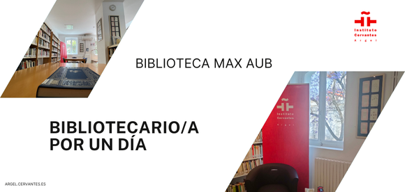 Bibliothécaire d'un jour à la bibliothèque Max Aub