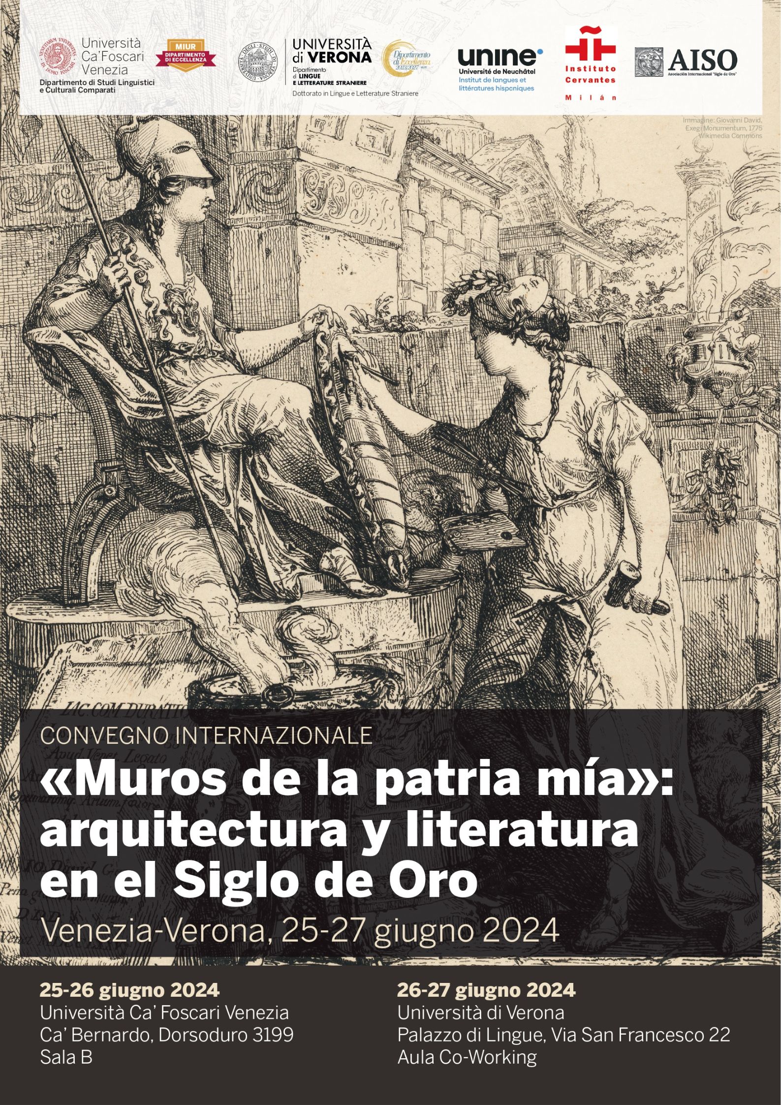 Muros de la patria mía: arquitectura y literatura en el Siglo de Oro 