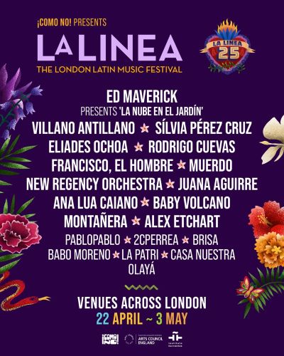 25 aniversario de La Línea - Festival de música Latina de Londres