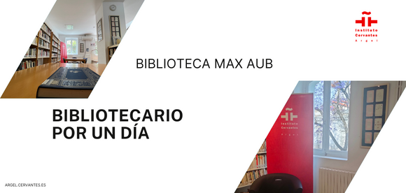 Bibliotecario por un día en la Biblioteca Max Aub