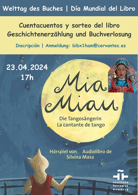 Welttag des Buches. Mia Miau - die Tangosängerin