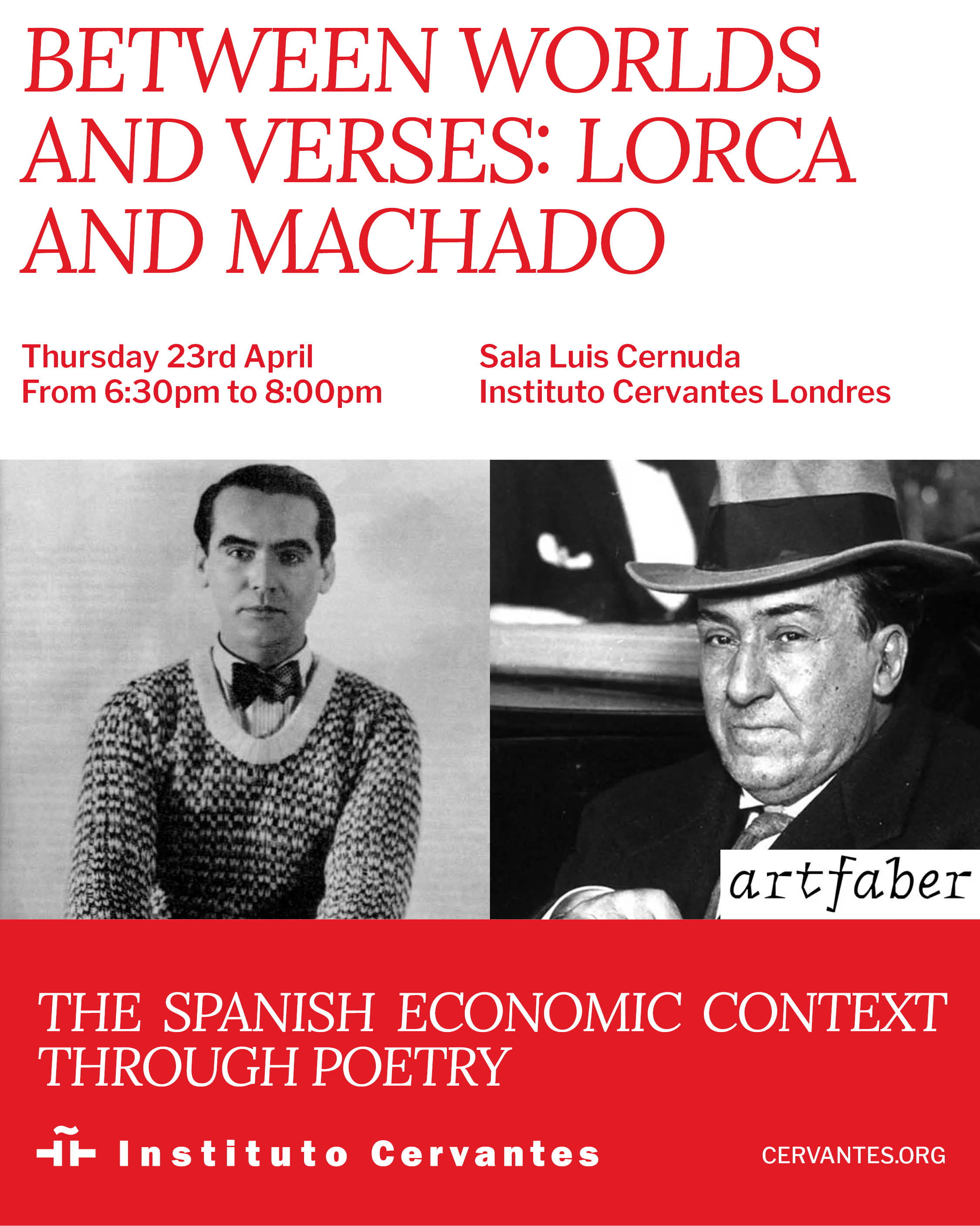 Entre mundos y versos, Lorca y Machado. El contexto económico español a través de la poesía