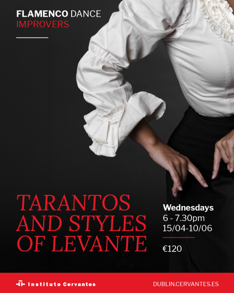 Baile flamenco continuación: Tarantos y estilos de Levante 