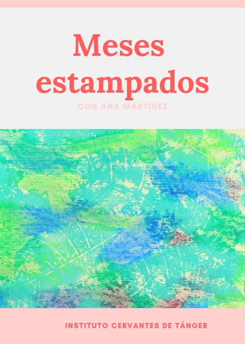 Meses estampados