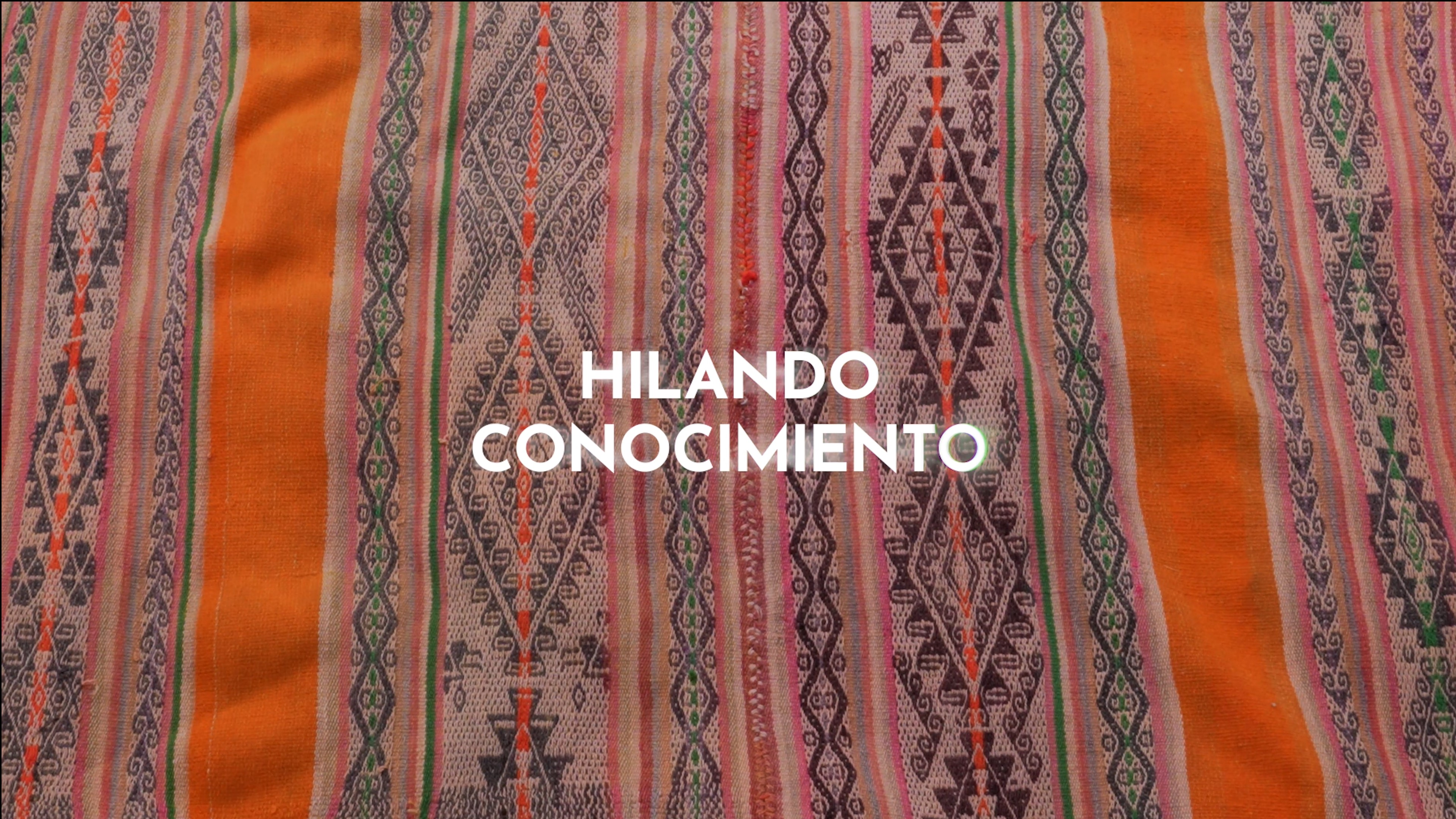 Enigmas de los Andes: hilando conocimiento