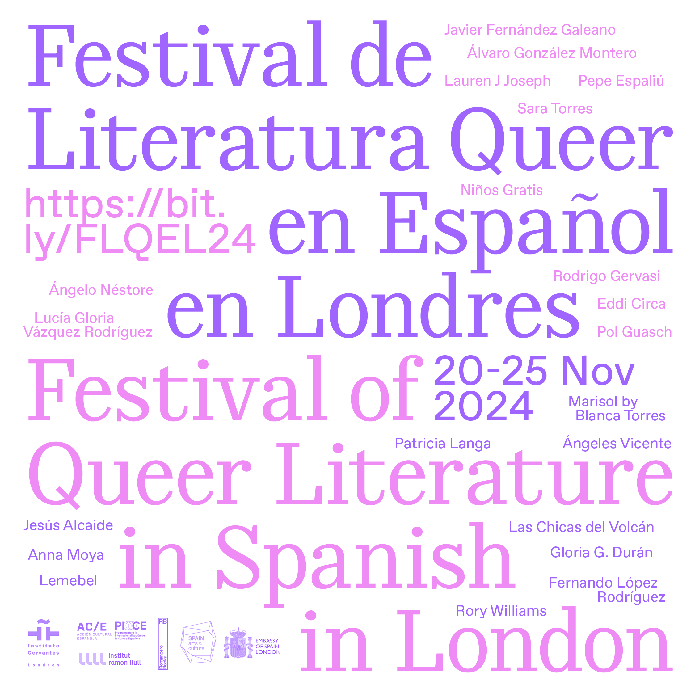 IV Festival de Literatura Queer en español en Londres