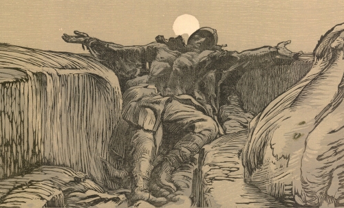 Soldat dans la tranchée (detalle), 1914-1918