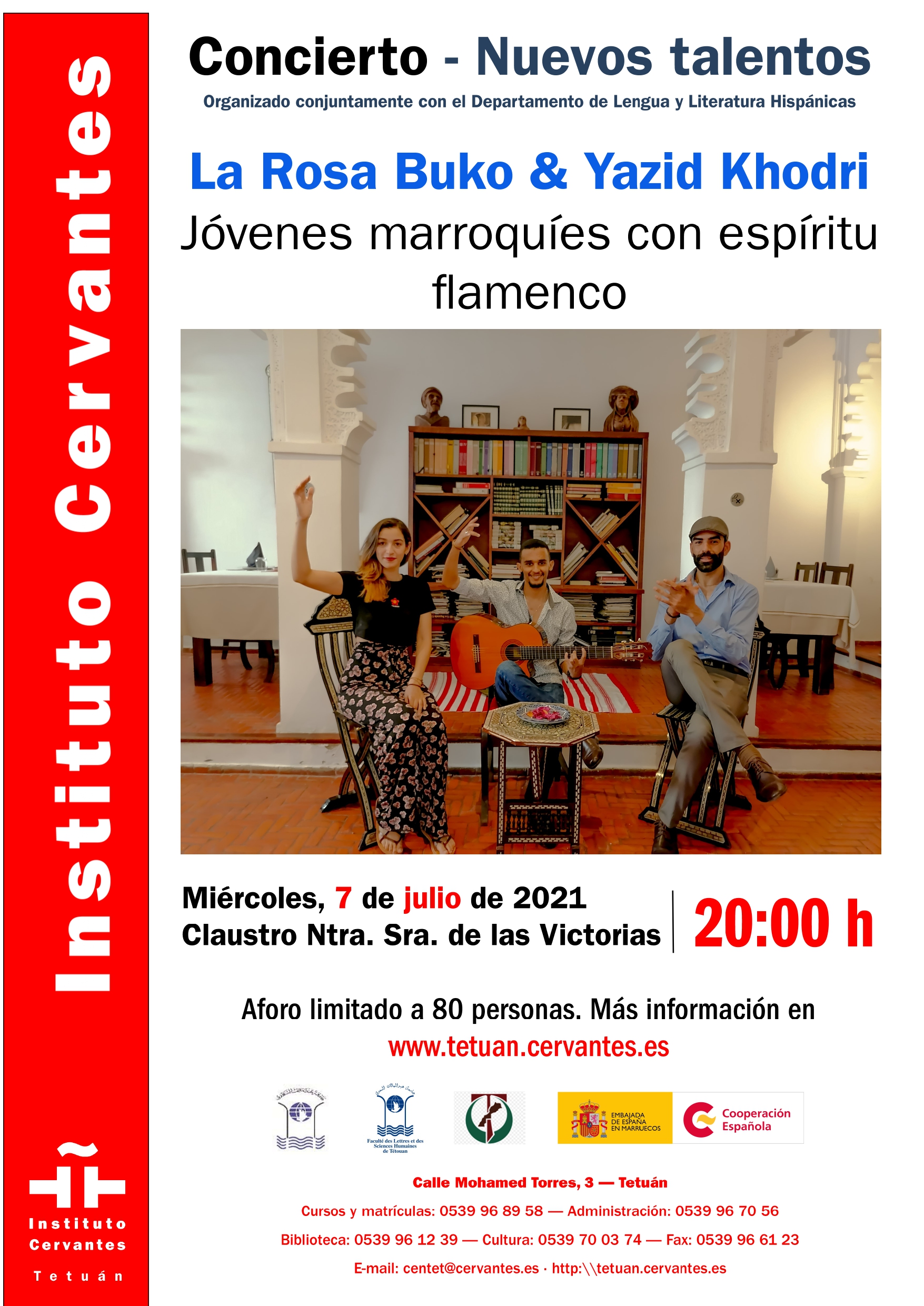 Jóvenes marroquíes con espíritu flamenco