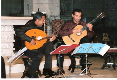 Dúo de cuerda. Tikrouine y Naji