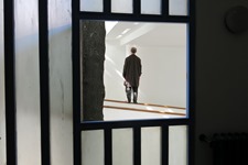 Presentación de la intervención artística de Masseilot en la Casa Curutchet de Le Corbusier en Argentina