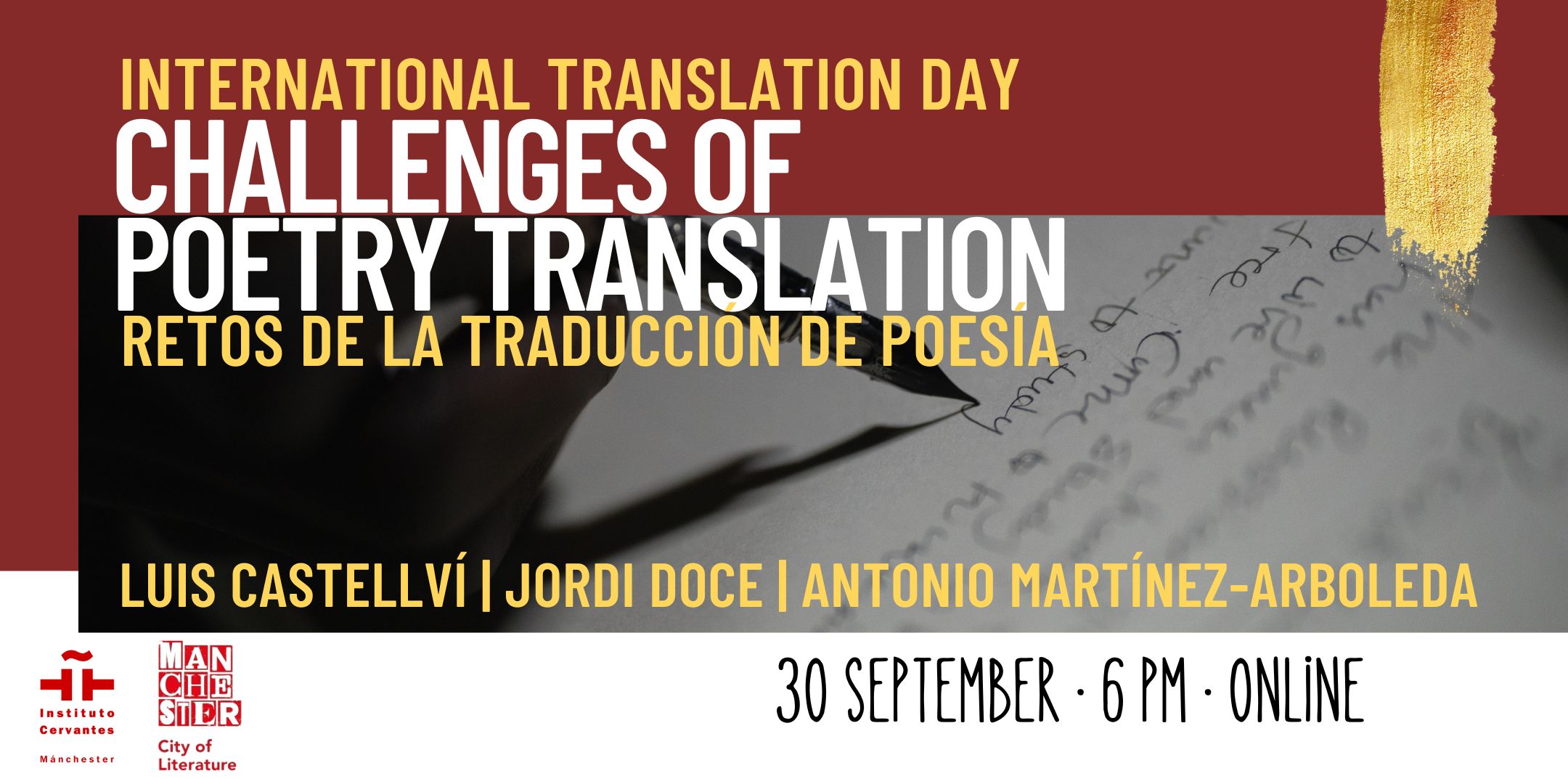 Día Internacional de la Traducción: Retos de la traducción de poesía