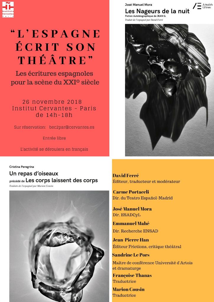 L’Espagne écrit son théâtre. Les écritures espagnoles pour la scène du XXI° siècle