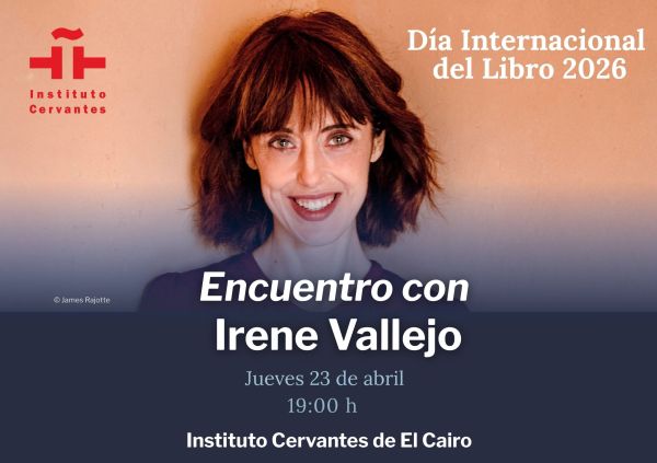 Encuentro con Irene Vallejo en el Día del Libro