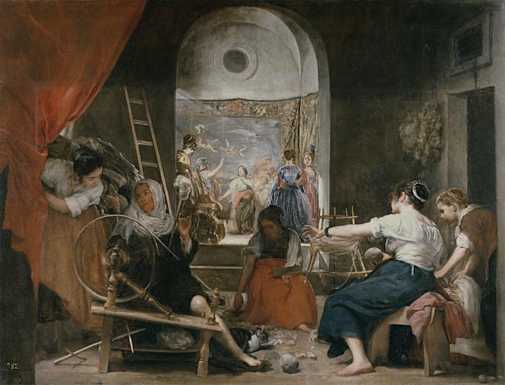 Convertirse en Acteón: Tiziano y la mirada conceptual en "Las Hilanderas" de Velázquez