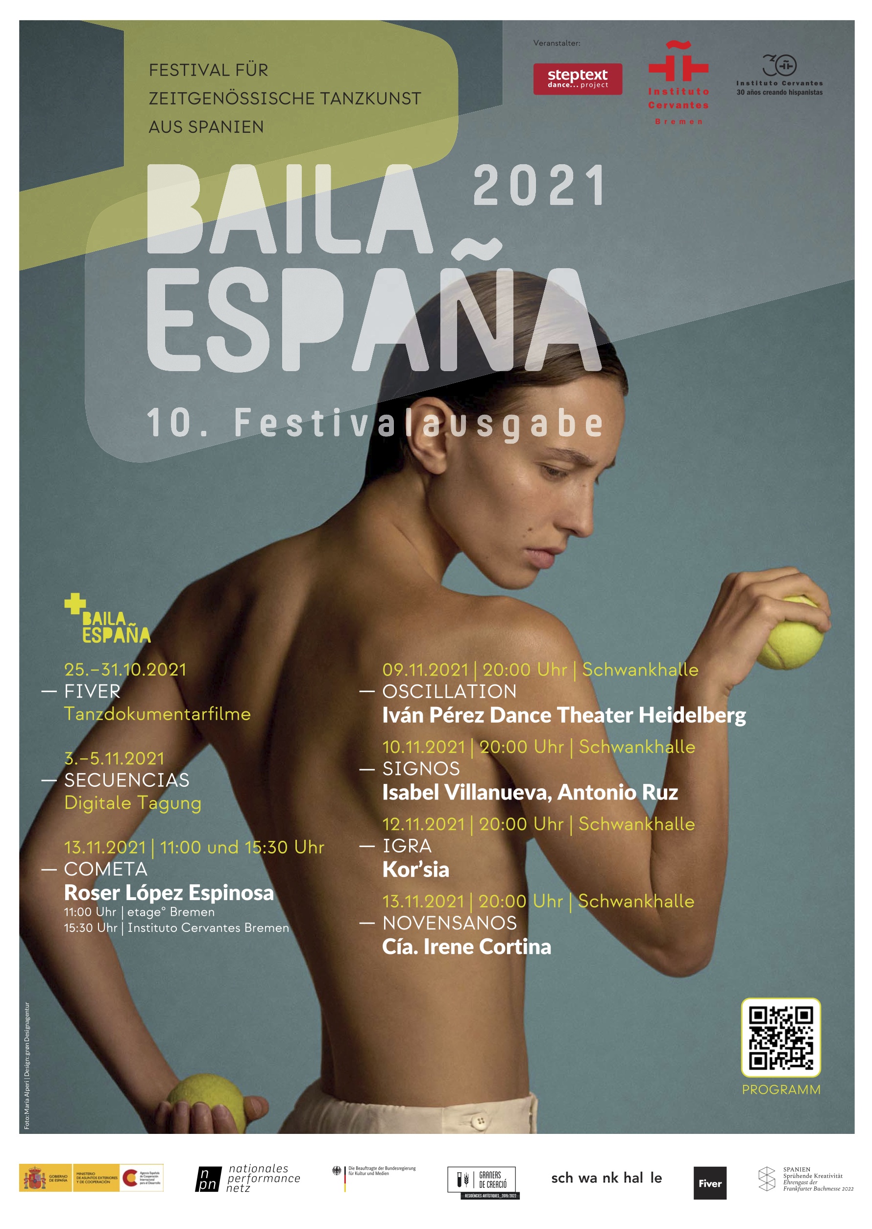 Baila España - Programación presencial