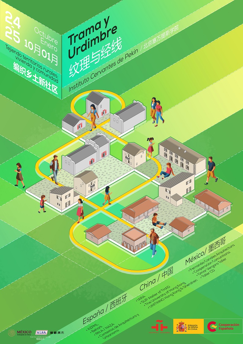 Trama y urdimbre, tejiendo territorios rurales - vivienda y comunidad