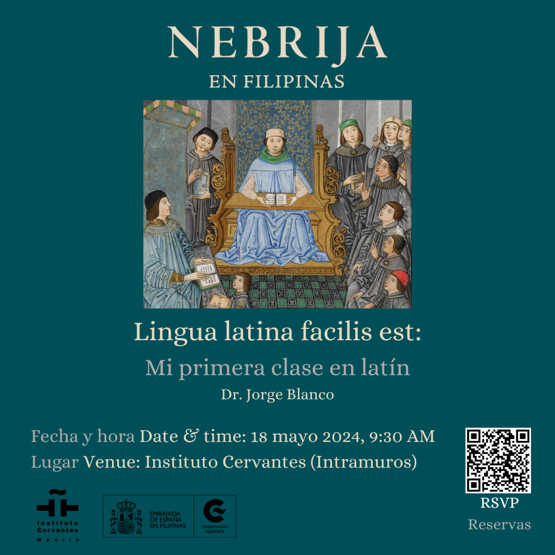 «Lingua Latina facilis est». Mi primera clase de latín.