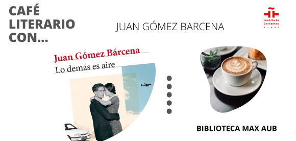 Café literario con... Juan Gómez Bárcena