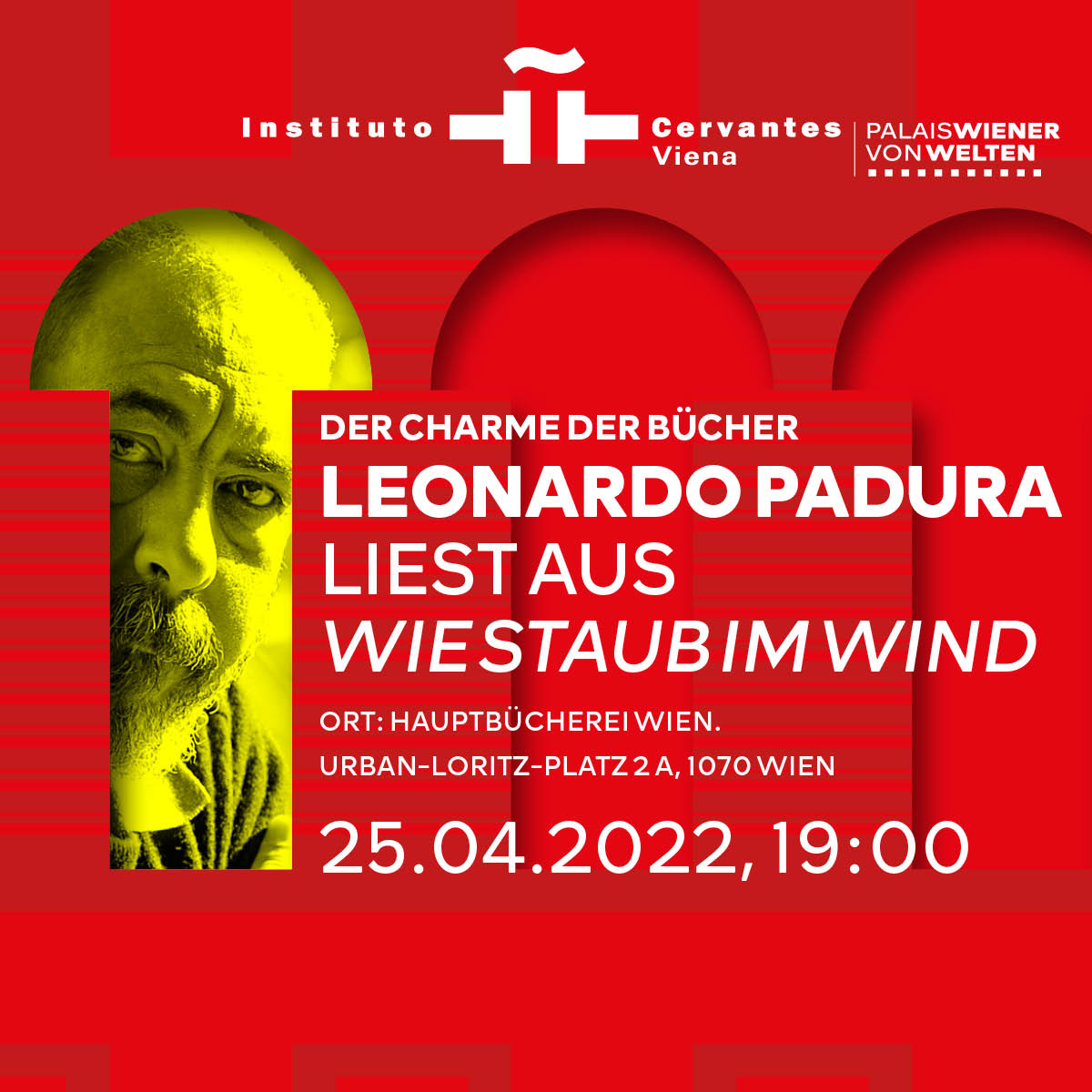 Conversando con Leonardo Padura. Lectura de Como polvo en el viento (Wie Staub im Wind)