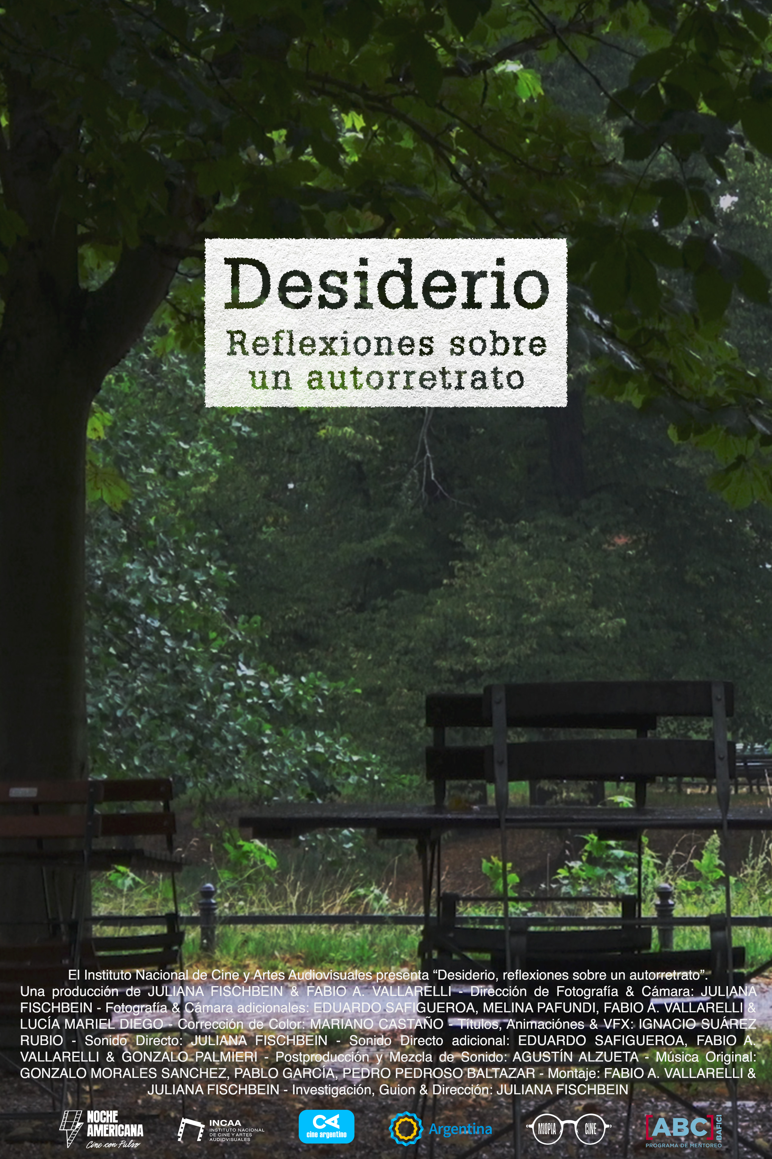 Desiderio: reflexiones sobre un autorretrato