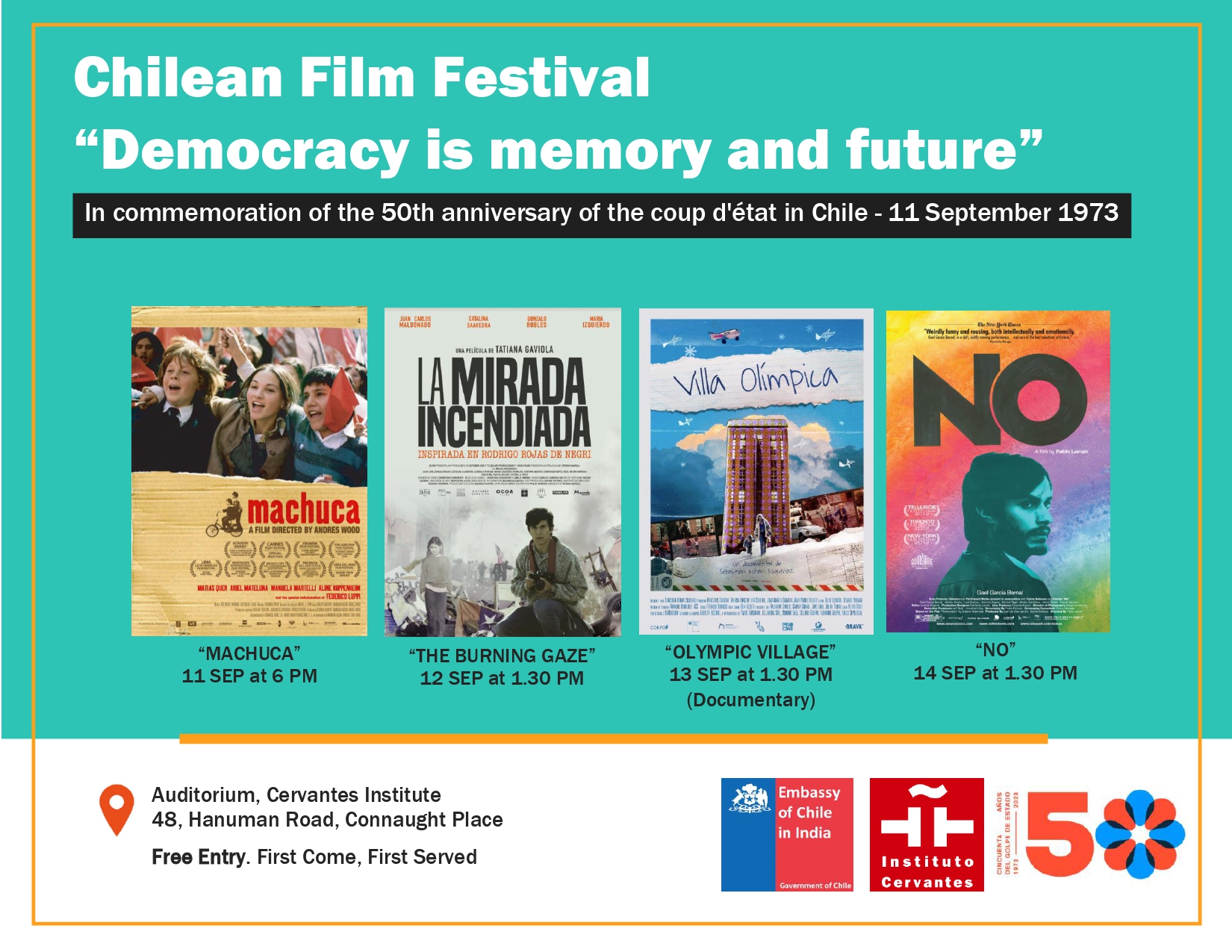 Democracia es memoria y futuro