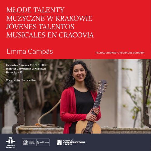 Młode muzyczne talenty w Krakowie: Emma Campàs