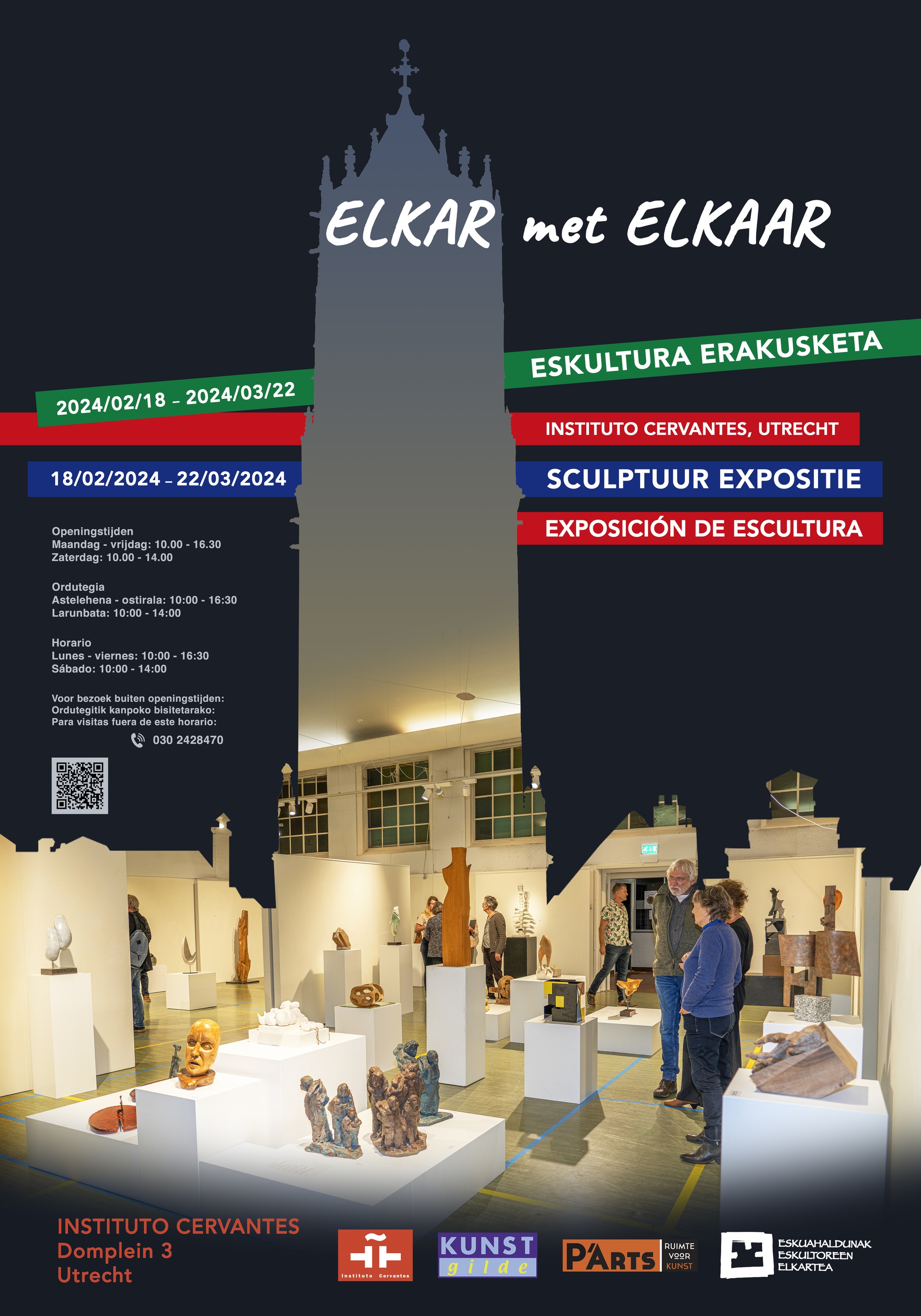 Elkar met Elkaar (Esculturas vascas y neerlandesas)