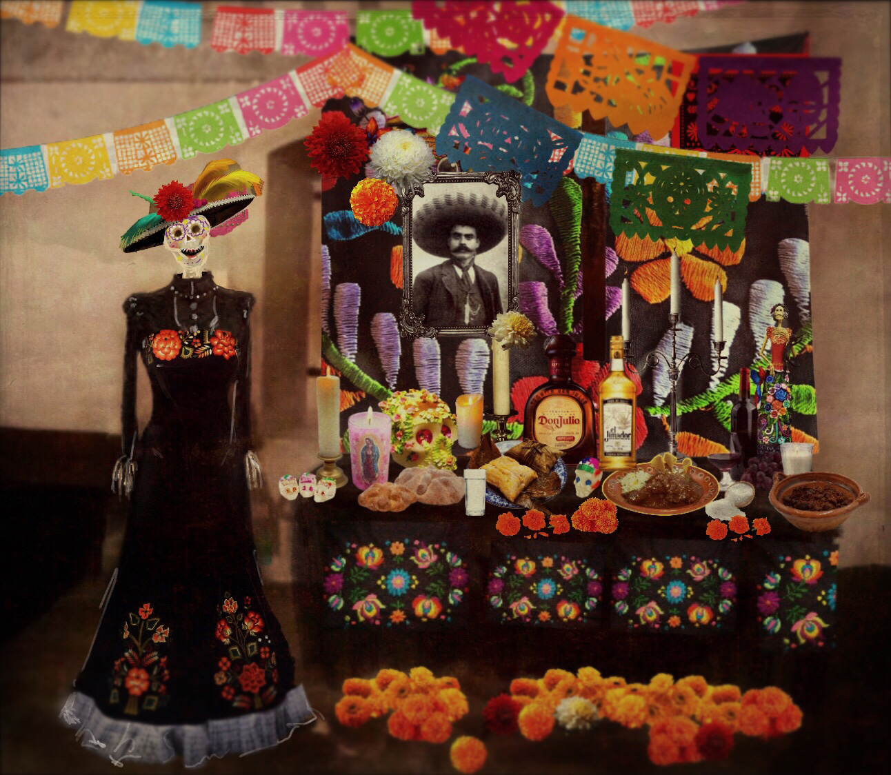 Inaguración Altar del Dia de Muertos