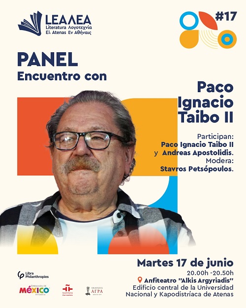 Encuentro con Paco Ignacio Taibo II