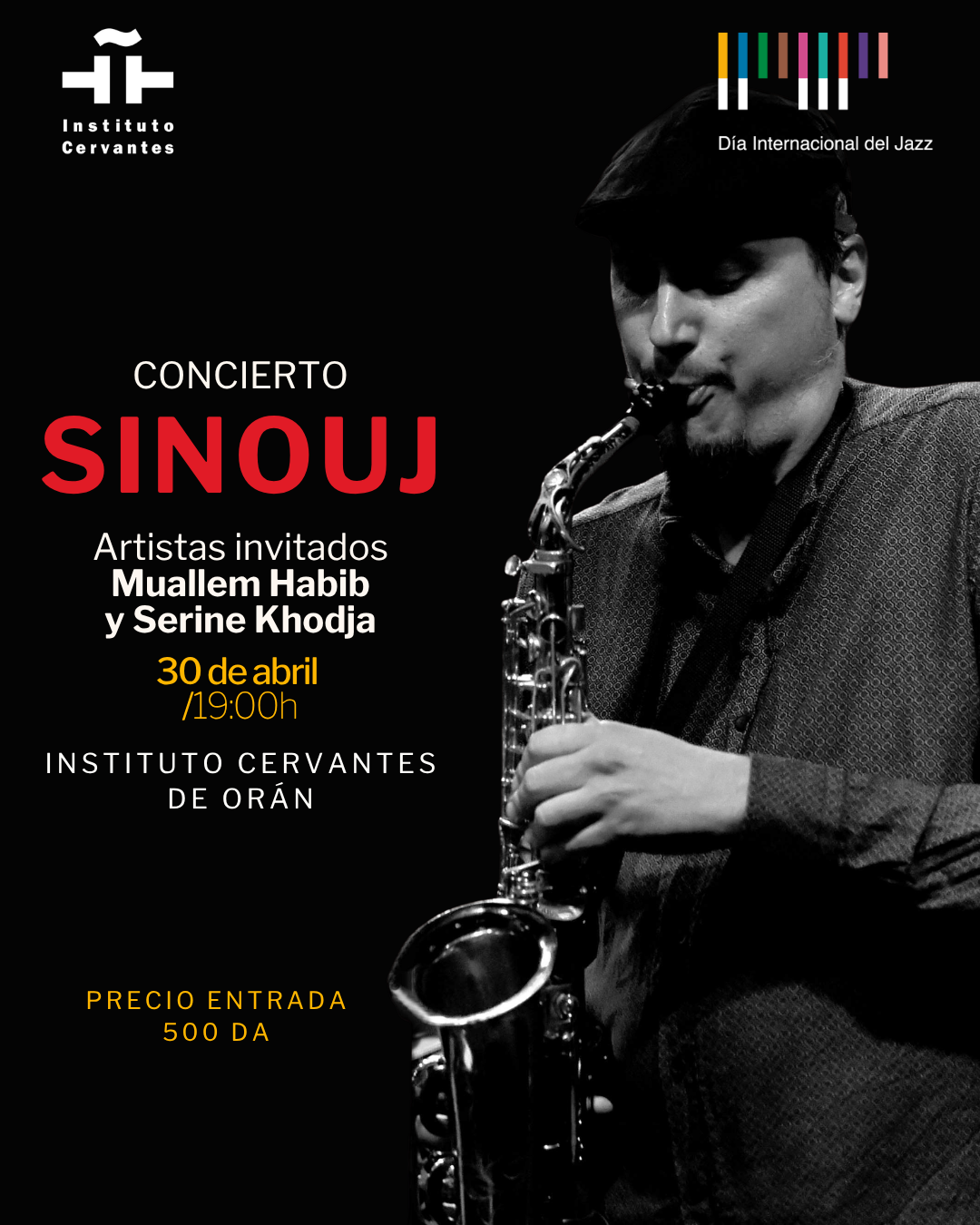 Día internacional del Jazz con Sinouj