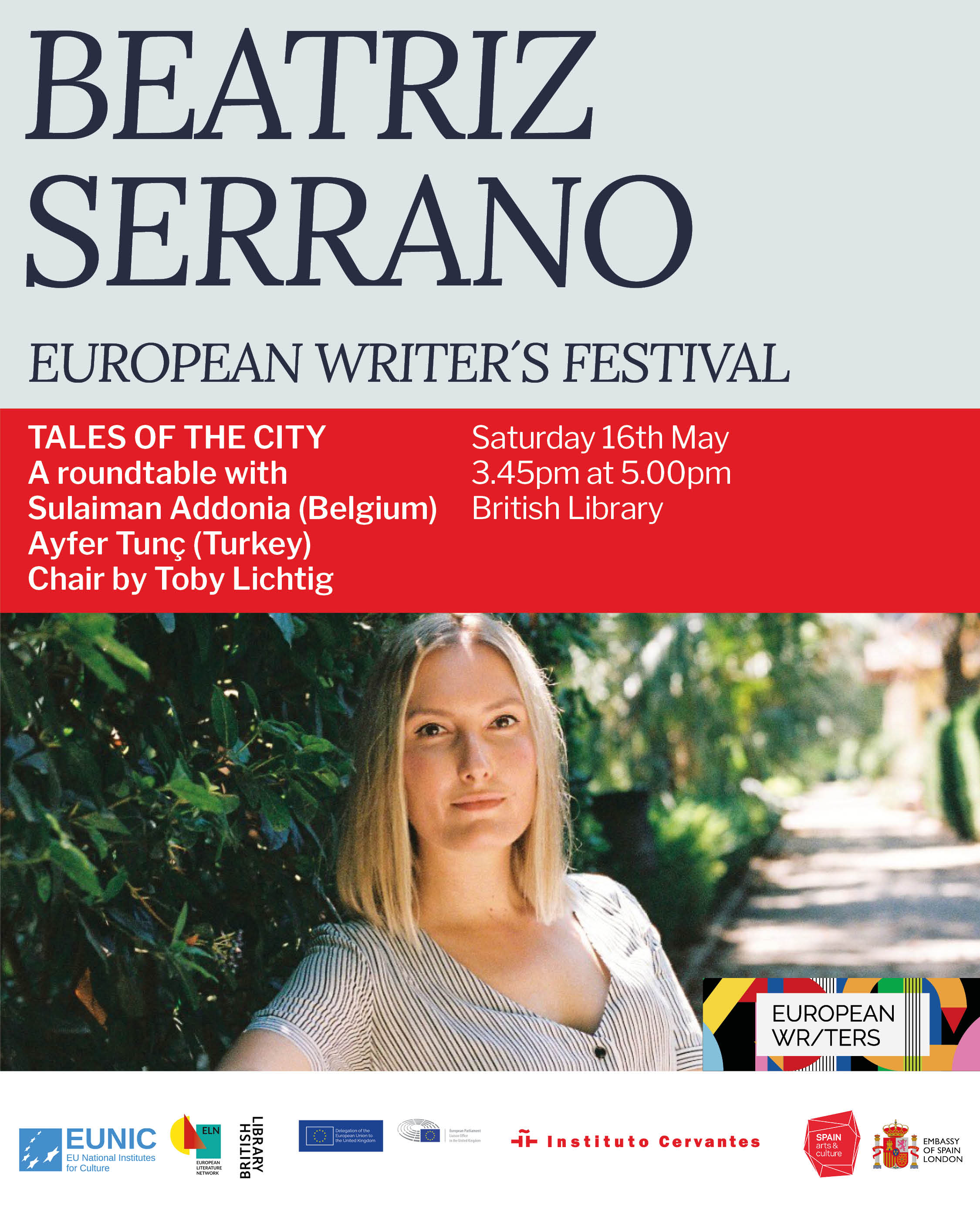 III Festival de escritores europeos: Beatriz Serrano