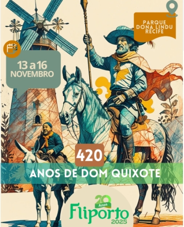 El caballero Don Quijote en la ciudad Cervantina