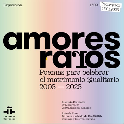 Amores raros. Poemas para celebrar el matrimonio igualitario 2005-2025