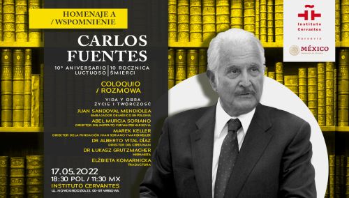 Homenaje luctuoso al escritor Carlos Fuentes en el marco del 10 aniversario de su muerte