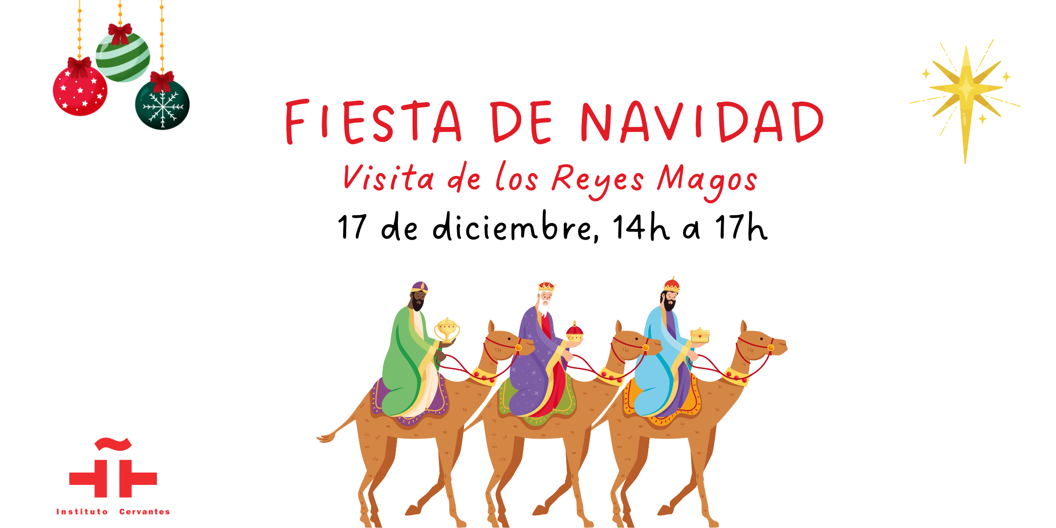 Fiesta de Navidad: Visita de los Reyes Magos