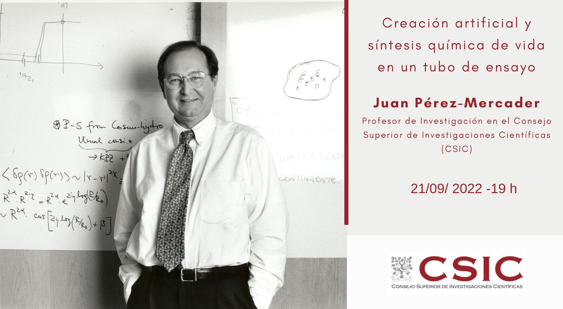 Creación artificial y síntesis química de vida en un tubo de ensayo