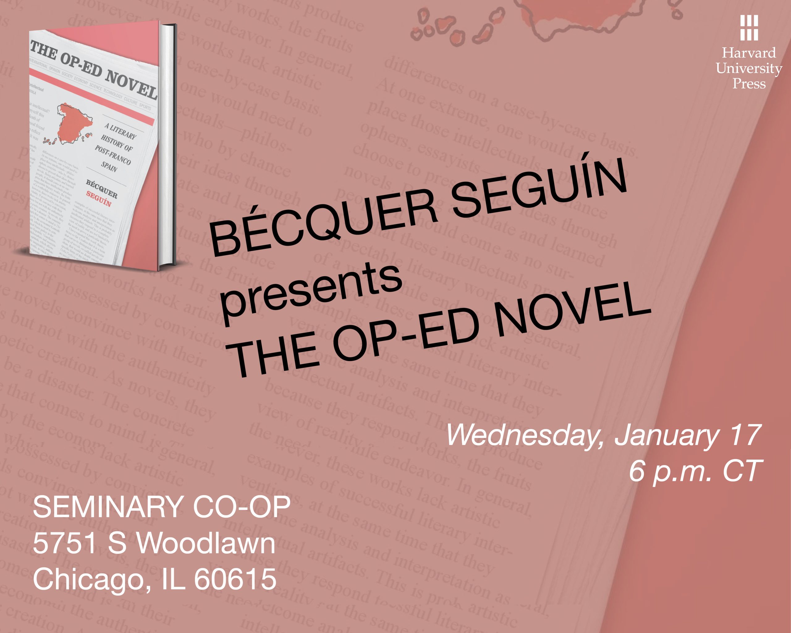 Bécquer Seguín: The Op-Ed Novel 