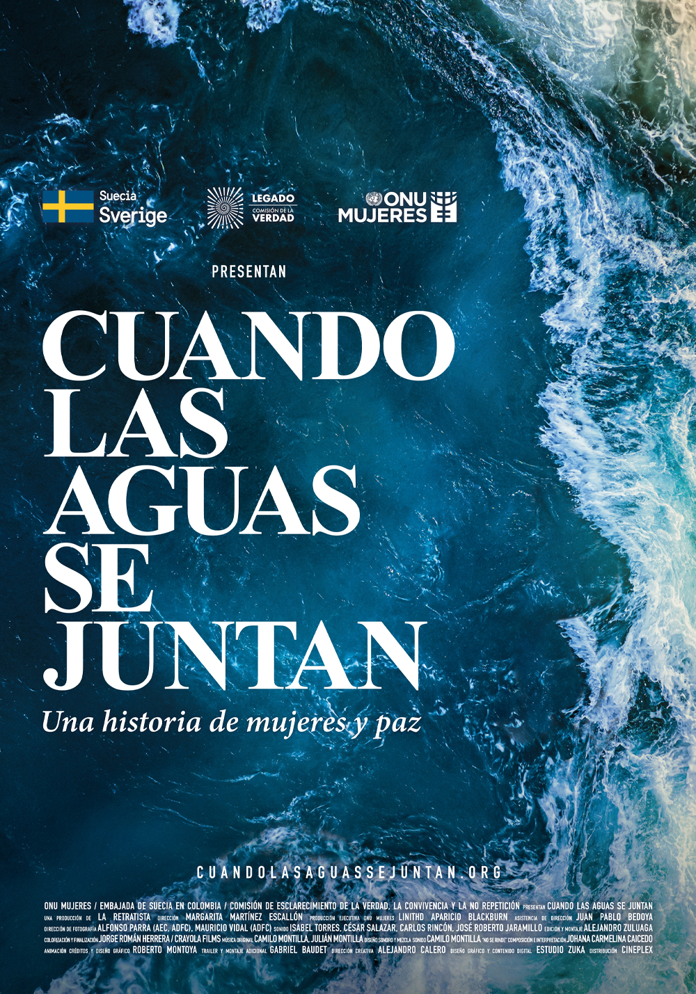Cuando las aguas se juntan: una historia de mujeres y paz